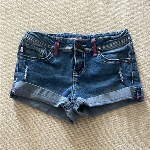 Girl’s Stylish Blue Denim Shorts